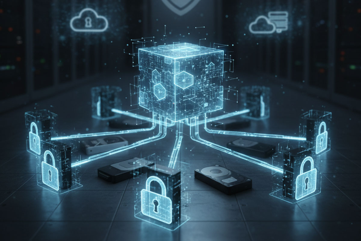 Backup Criptografado, Invisível e Indestrutível para os Seus Dados