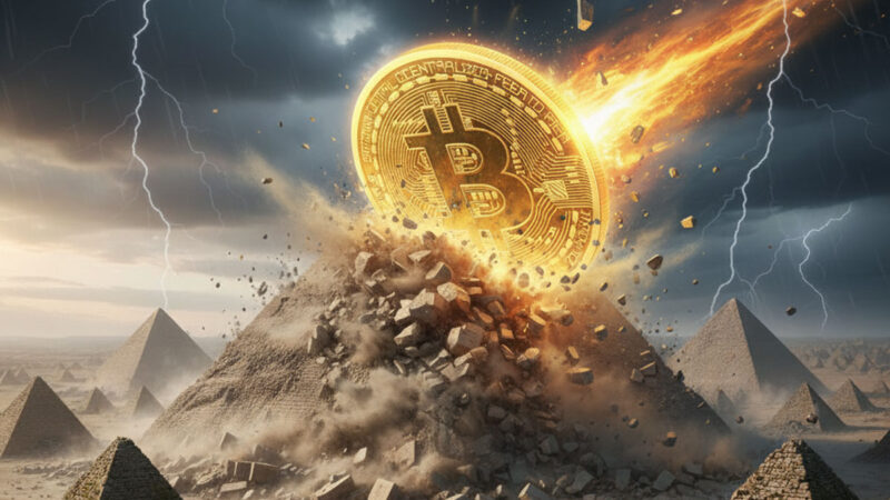 O Bitcoin, a IA e o Colapso do sistema econômico de 150 anos