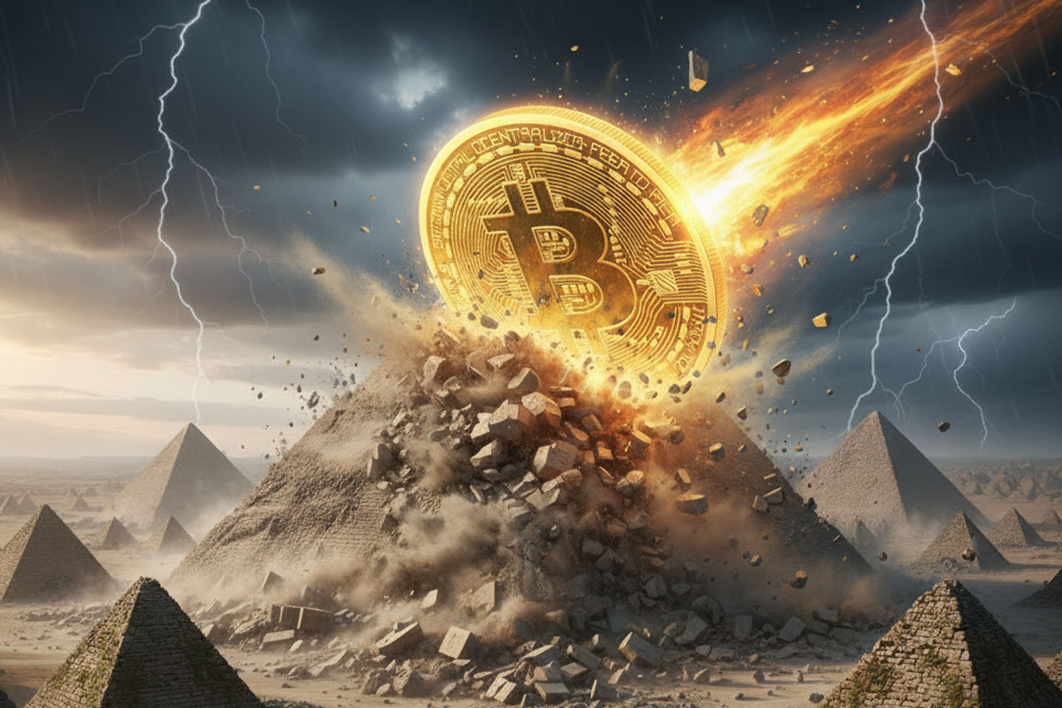 O Bitcoin, a IA e o Colapso do sistema econômico de 150 anos