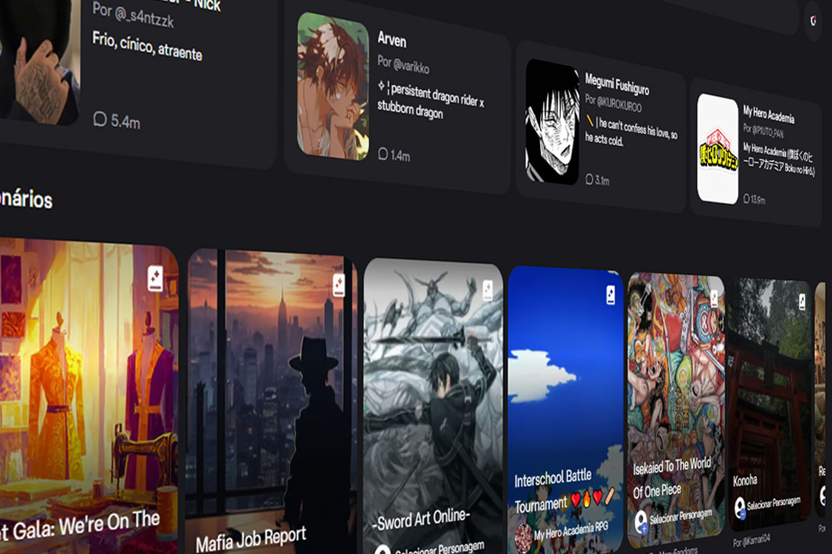 Character.AI Adota Modo “Histórias” e Limita Acesso de Crianças