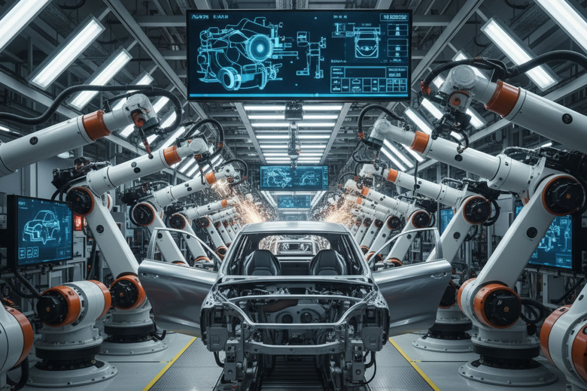 IA na economia física