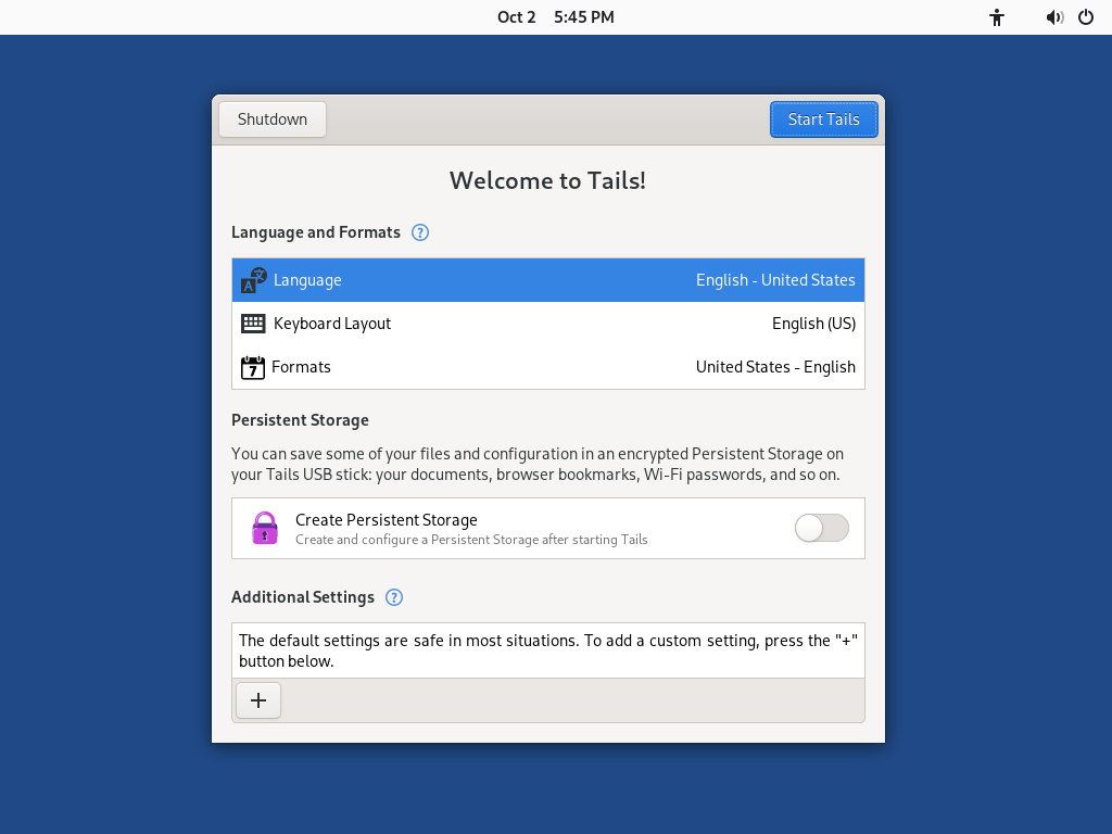 Tails para Anonimato e Segurança